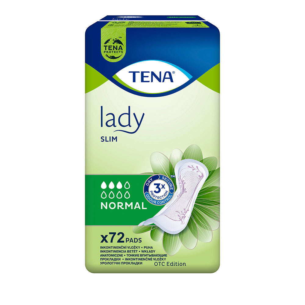 TENA Lady Slim Normal Mesane Pedi 72 adet
