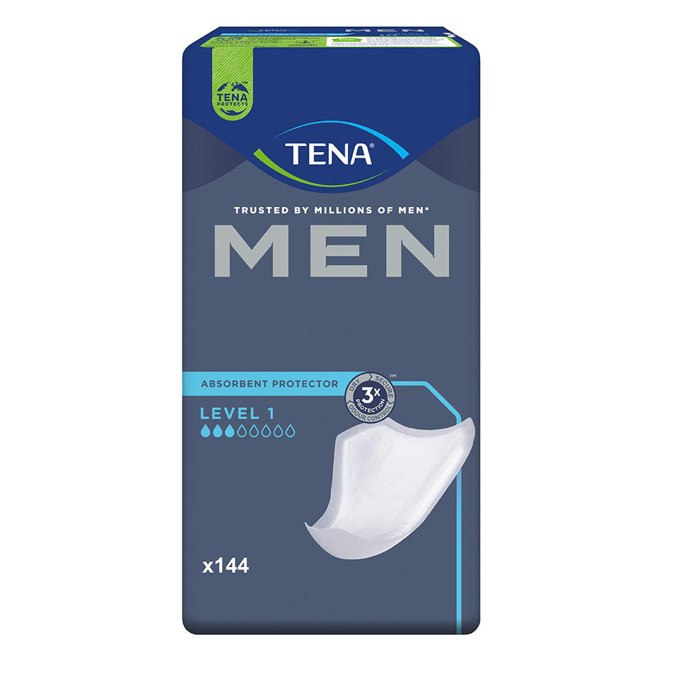 TENA Men Emici Koruma Level 1 Erkek Mesane Pedi 144 adet