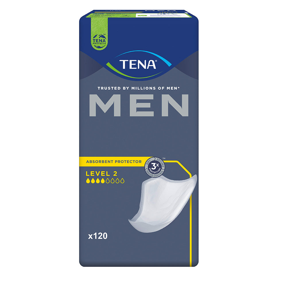 TENA Men Emici Koruma Level 2 Erkek Mesane Pedi 120 adet