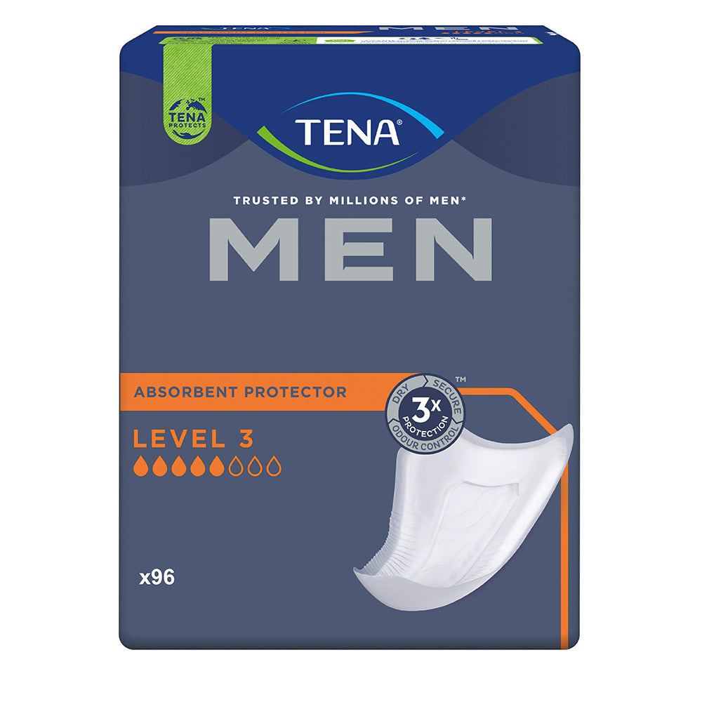 TENA Men Emici Koruma Level 3 Erkek Mesane Pedi 96 adet